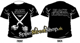 BLACK FLAG - Everything Went Black - čierne pánske tričko