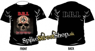 D.R.I. - Skull - čierne pánske tričko