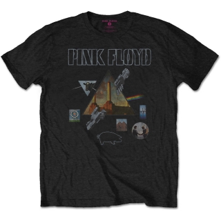 PINK FLOYD - Montage - čierne pánske tričko