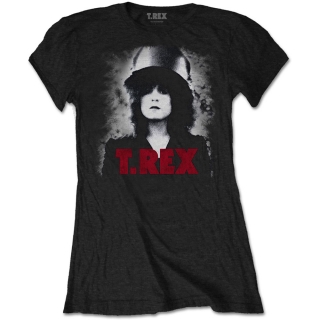 T-REX - Slider - čierne dámske tričko