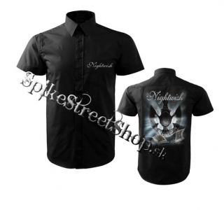 Košeľa NIGHTWISH - Dark Passion Play - čierna s krátkymi rukávmi (-30%=Výpredaj)
