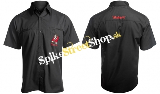 Košeľa SLIPKNOT - Boy - čierna s krátkymi rukávmi (-30%=Výpredaj)