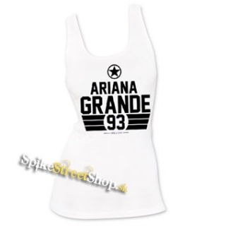 ARIANA GRANDE - Since 1993 - Ladies Vest Top - biele
