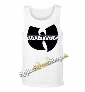 WU-TANG CLAN - Logo - Mens Vest Tank Top - biele