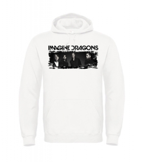 IMAGINE DRAGONS - Band - Biela pánska mikina 