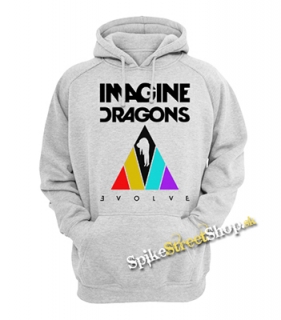 IMAGINE DRAGONS - Evolve - šedá pánska mikina 