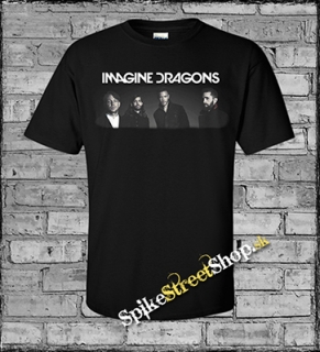 IMAGINE DRAGONS - Band - čierne pánske tričko