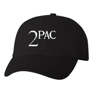 2 PAC - Logo - čierna šiltovka (-30%=AKCIA)