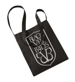 BLACK VEIL BRIDES - Shield Sling Cotton Tote Bag - taška cez plece