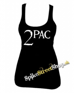 2 PAC - Logo - Ladies Vest Top
