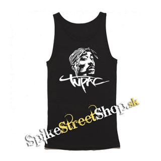 2 PAC - Portrait - Mens Vest Tank Top - čierne