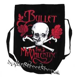 Chrbtový vak BULLET FOR MY VALENTINE - Red Rose & Skull