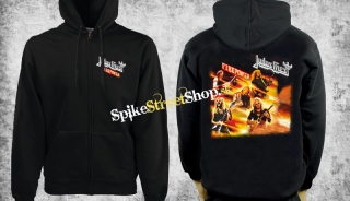 JUDAS PRIEST - Firepower Band - čierna pánska mikina na zips