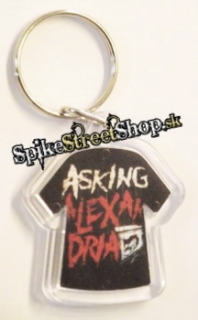 Kľúčenka ASKING ALEXANDRIA - Logo (mini tričko) (Výpredaj)