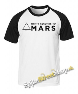 30 SECONDS TO MARS - Logo One Triangle - dvojfarebné pánske tričko
