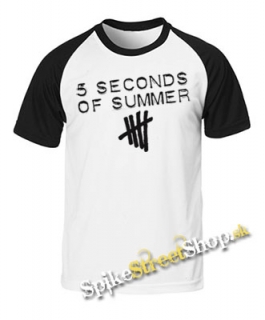 5 SECONDS OF SUMMER - Logo - dvojfarebné pánske tričko