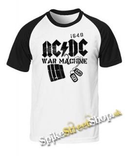 AC/DC - War Machine - dvojfarebné pánske tričko