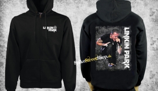 LINKIN PARK - Chester Bennington - čierna pánska mikina na zips