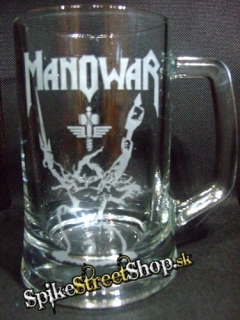 Sklenený krígel MANOWAR - Warrior