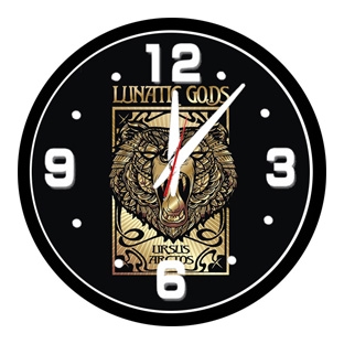 LUNATIC GODS - Ursus Arctos - nástenné hodiny