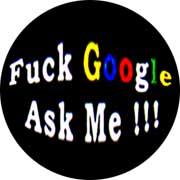 FUCK GOOGLE ASK ME - Motive 2 - odznak