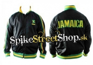 RASTA - Black Jamaican Theme Jacket  - bunda 