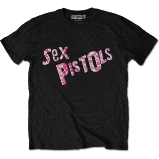SEX PISTOLS - Multi Logo - čierne pánske tričko