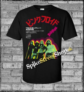 PINK FLOYD - Japan - čierne pánske tričko