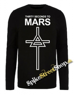 30 SECONDS TO MARS - Monolith - čierne pánske tričko s dlhými rukávmi