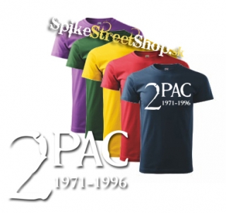 2 PAC - 1971-1996 - farebné pánske tričko