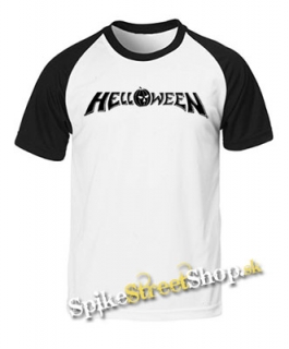 HELLOWEEN - Logo - dvojfarebné pánske tričko