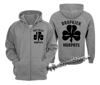 DROPKICK MURPHYS - šedá pánska mikina na zips