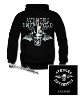 AVENGED SEVENFOLD - Skull - čierna pánska mikina