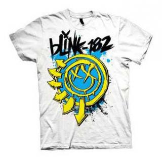BLINK 182 - Smiley 2.0 - biele pánske tričko
