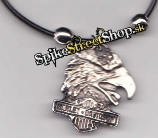 HARLEY DAVIDSON - Eagle Head - kovový prívesok