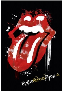 ROLLING STONES - Graffitti Lips - plagát