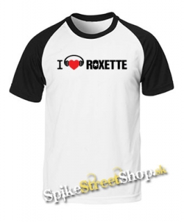 I LOVE ROXETTE - dvojfarebné pánske tričko