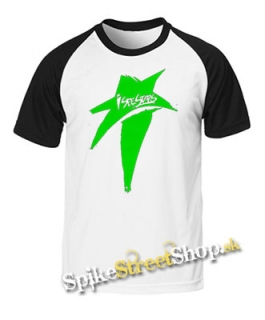 I SEE STARS - Green Star - dvojfarebné pánske tričko