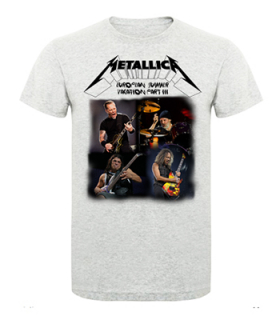 METALLICA - European Summer Vacation - sivé pánske tričko