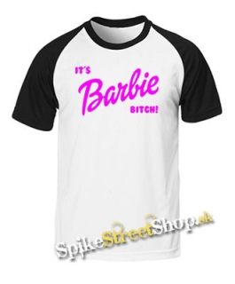 IT'S BARBIE BITCH - dvojfarebné pánske tričko