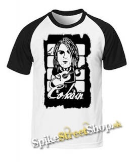 KURT COBAIN - Guitar - dvojfarebné pánske tričko