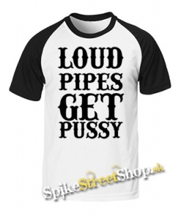 LOUD PIPES - dvojfarebné pánske tričko