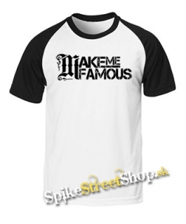 MAKE ME FAMOUS - Logo - dvojfarebné pánske tričko