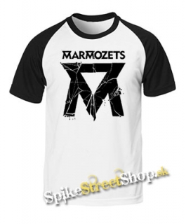 MARMOZETS - Smashed Logo - dvojfarebné pánske tričko