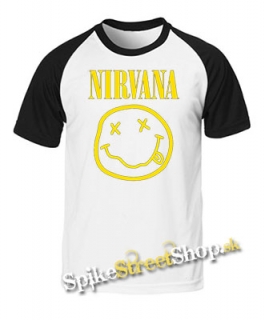 NIRVANA - Big Smile - dvojfarebné pánske tričko