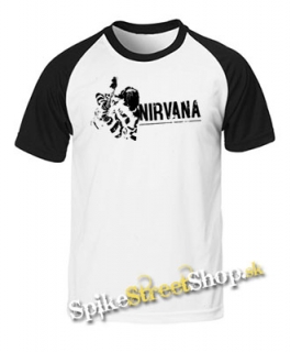NIRVANA - Kurt Cobain - dvojfarebné pánske tričko