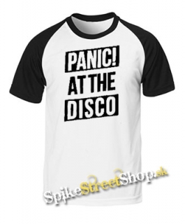 PANIC AT THE DISCO - Big Logo - dvojfarebné pánske tričko