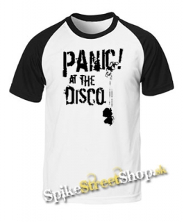 PANIC AT THE DISCO - Logo - dvojfarebné pánske tričko
