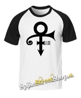 PRINCE - Signature 1958-2016 - dvojfarebné pánske tričko