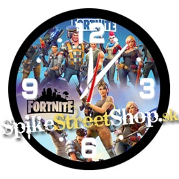 FORTNITE - nástenné hodiny